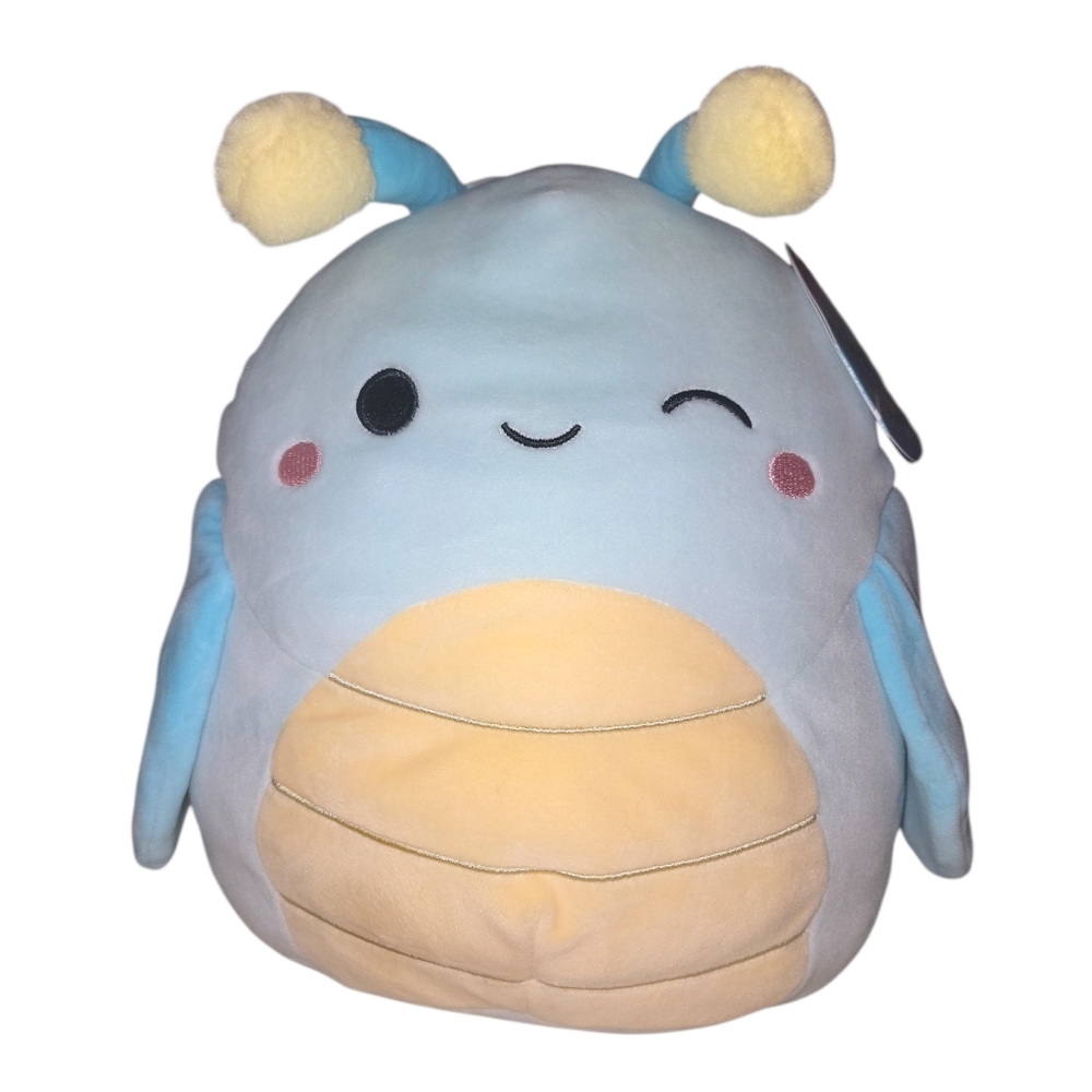 11" Summer 2023 Squishmallows Giles The Blue Grasshopper Brand New Release HTF